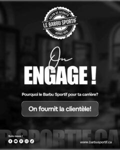 recrutement barbier d experience Saint Francois Terrebonne